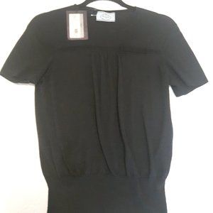 Authentic Prada wool and silk knit sweater